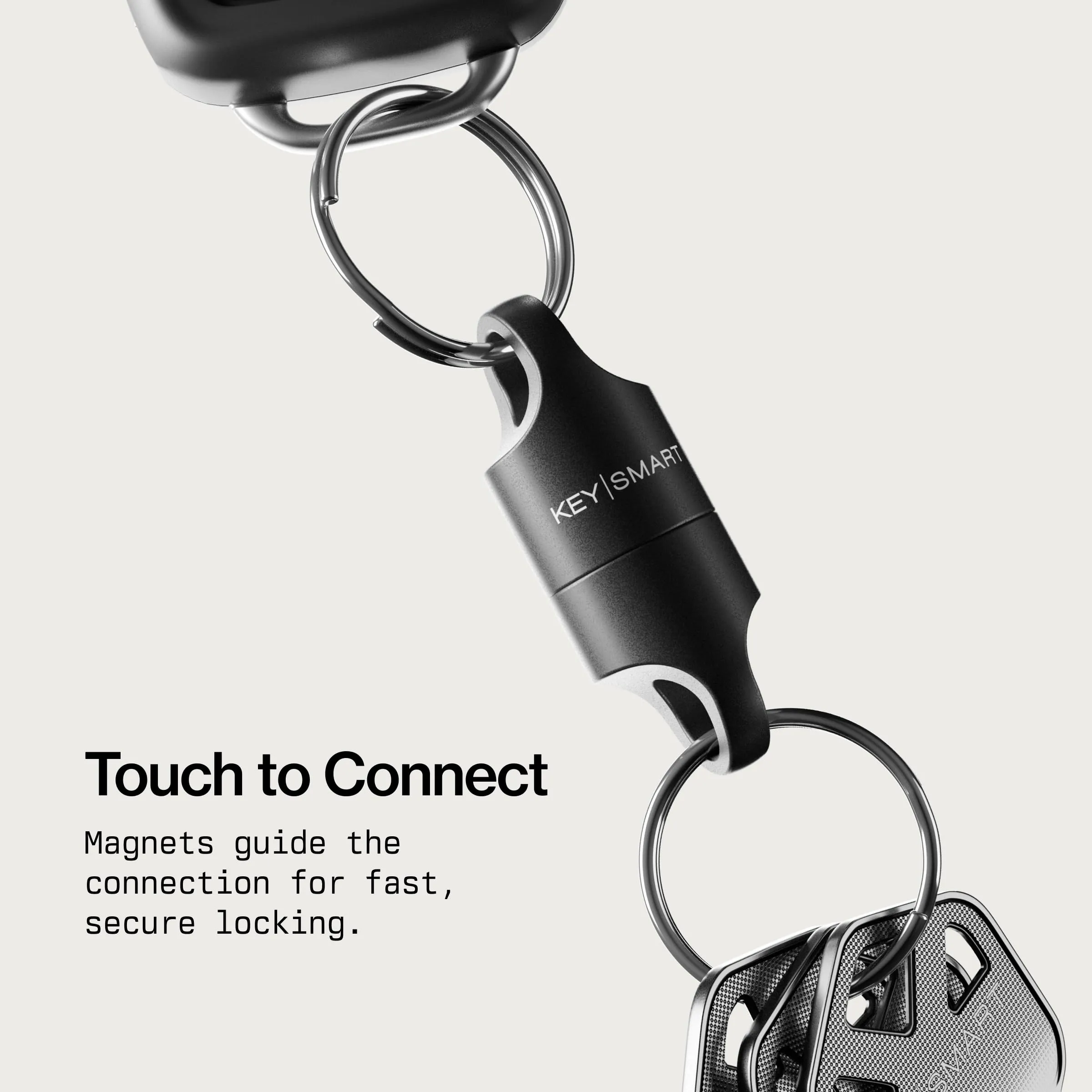 KeySmart MagConnect - Portachiavi Magnetico a Sgancio Rapido, Portachiavi Magnetico Staccabile per Chiavi Auto, Portachiavi a Magnete per Uomo Donna (Confezione da 6) - immagine 6