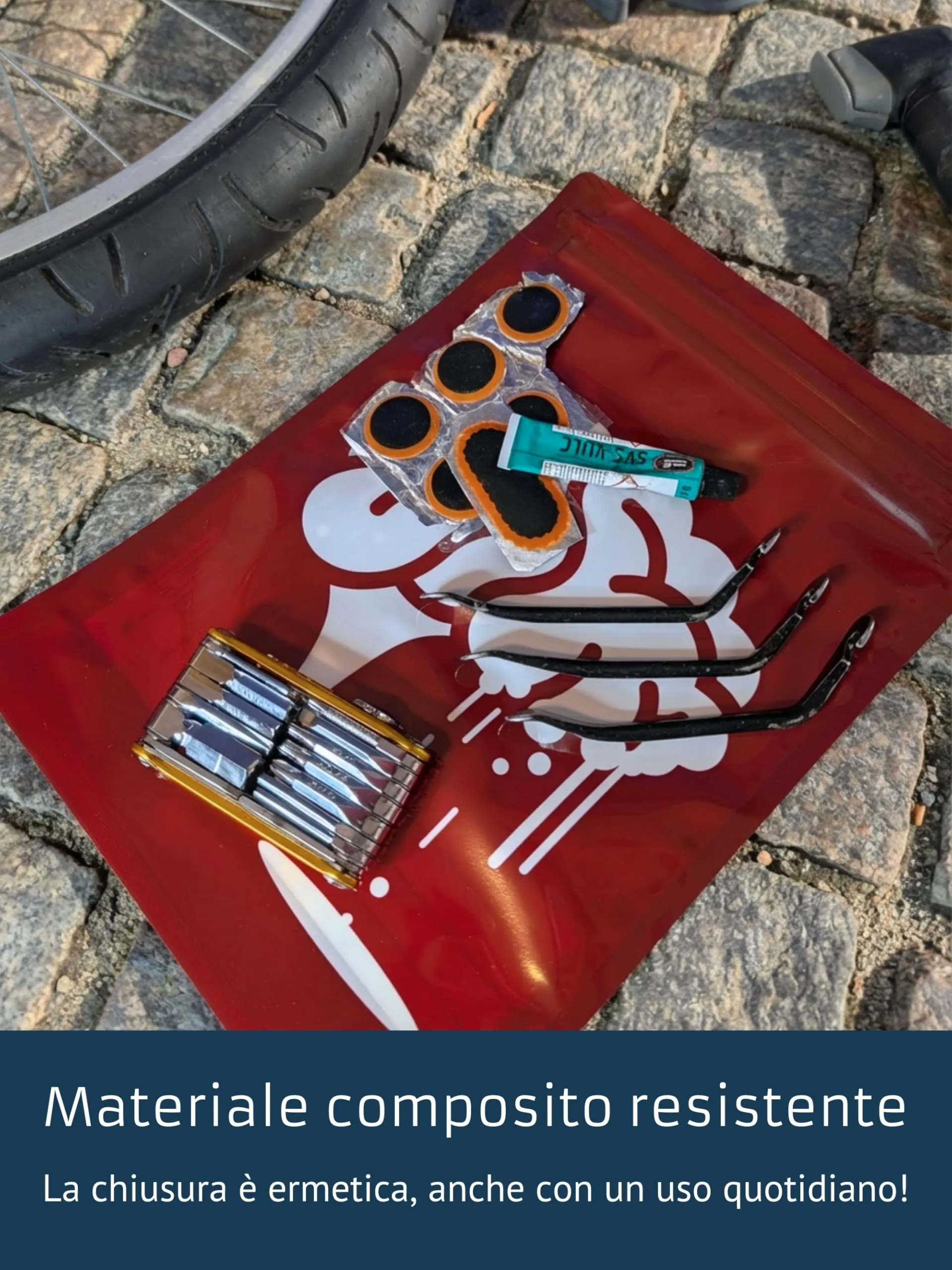 Noaks Bags, set da 5 sacchetti impermeabili (IPX8), antiodore, SMART SET - immagine 5