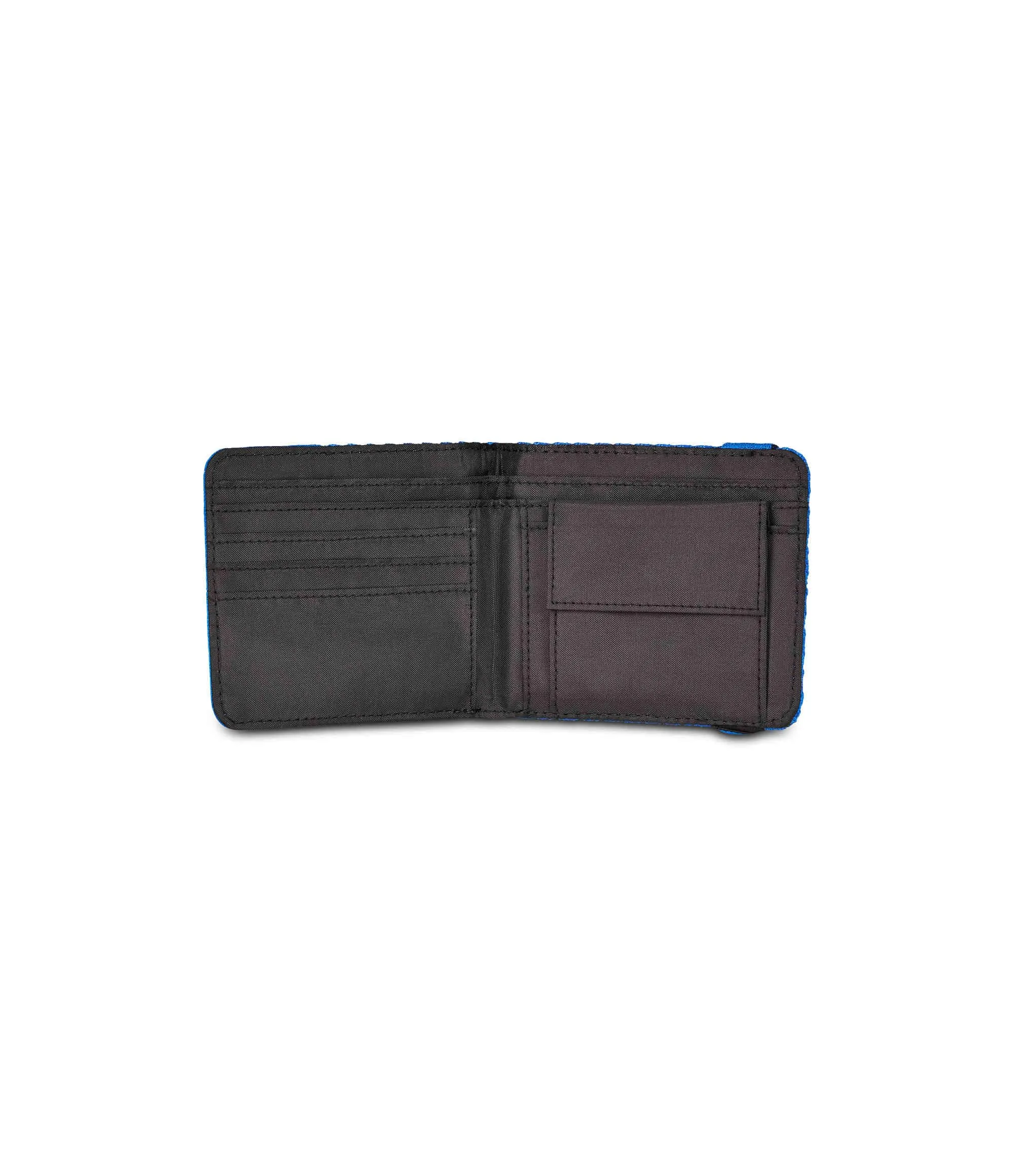 Seven Portafoglio con elastico Inter, Blu, Scomparti per banconote e carte, Porta monete con bottone magnetico, Elastico esterno, Per bambini e ragazzi, Viaggi, Tempo libero, Idea regalo tifoso - immagine 2