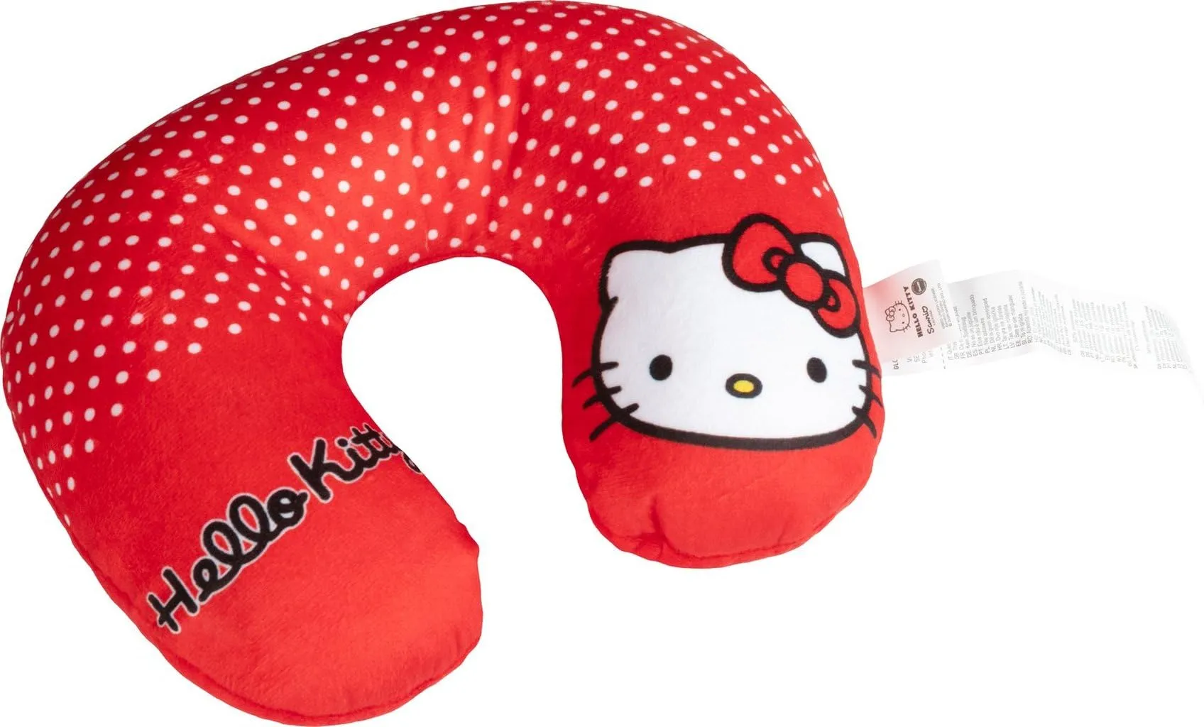 Tataway Cuscino da Viaggio per Bambini con Supporto per Collo per Auto, Aereo e Passeggino (Hello Kitty) - immagine 2