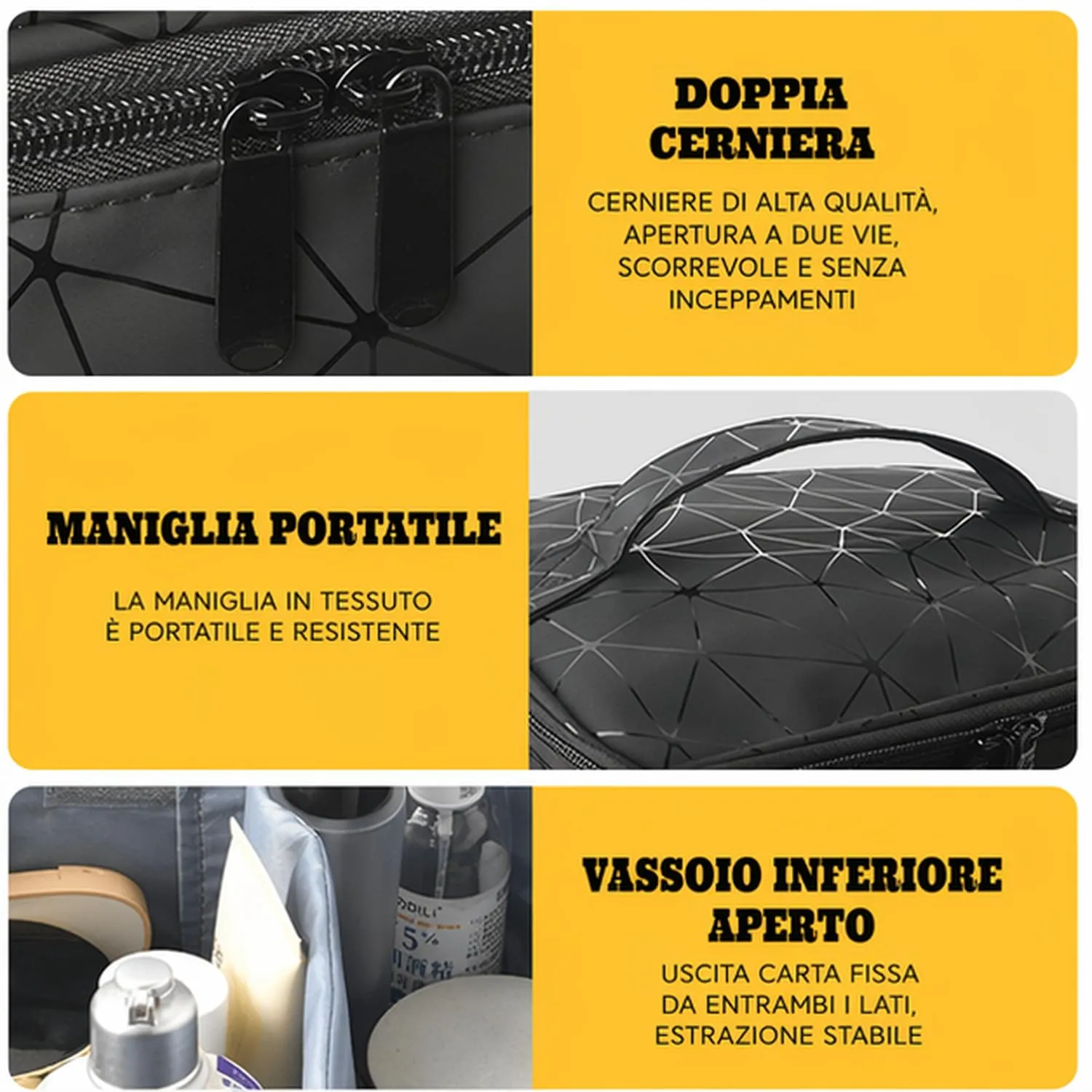Portasmalti Organizer Valigetta per Unghie - immagine 3