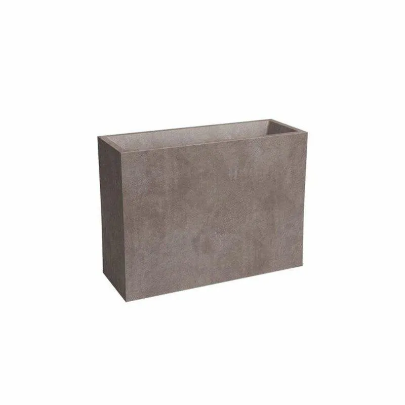 Vaso Artevasi Sydney 80 cm Taupe Plastica 50 L Finitura Mate UV - immagine 1