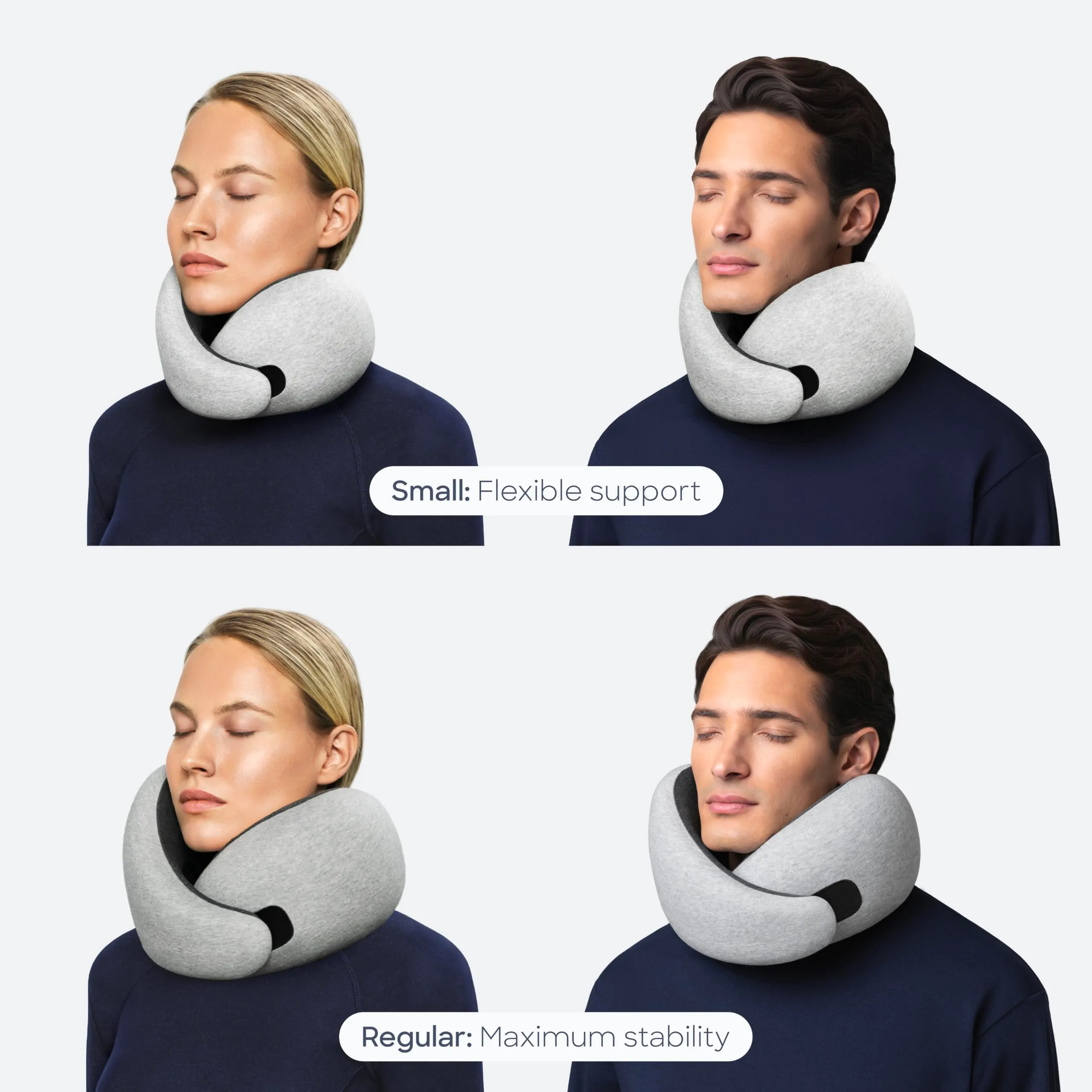 Ostrichpillow GO Travel Pillow, 360° Premium Memory Foam Support, Patented - immagine 2
