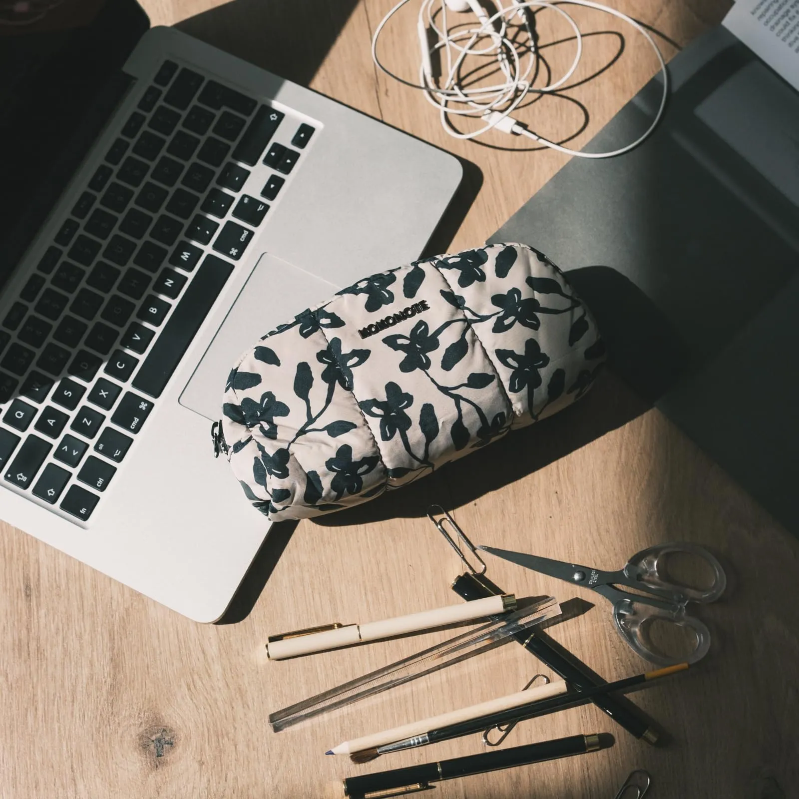 Kokonote Beauty Case da Viaggio Midnight Dahlia | Pochette Trucchi - immagine 7