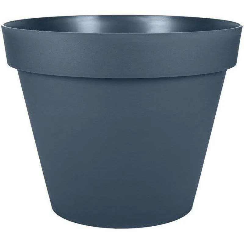 Vaso da Giardino EDA Toscane Ø59 H47 cm 76L Blu Resistente UV e Gelo - immagine 1