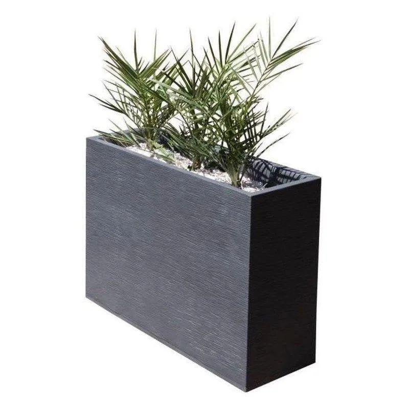 Cassapanca Muret Loft Graphit EDA 46L Plastica Grigio Antracite - immagine 1