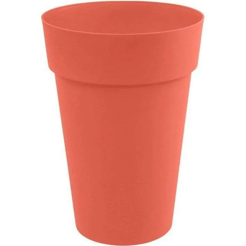 Vaso Alto EDA Toscane Rotondo Ø46 x H65 cm 67 L Arancione Terre Battue - immagine 1