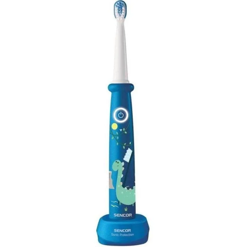 Spazzolino Sonico Sencor Soc 0910bl Bambini 2 Modalità Timer Quadpacer Testine Sostituibili - immagine 1