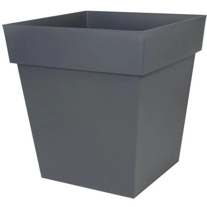 Vaso EDA Toscane 50 cm Grigio Antracite 87 L Opaco Anti-UV - immagine 1