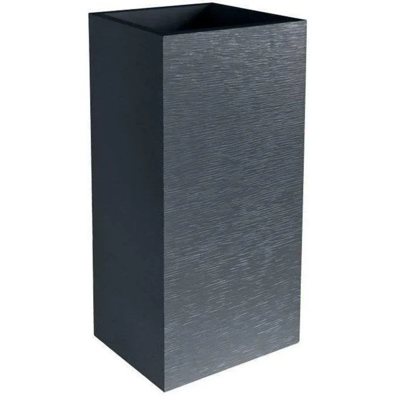 Vaso EDA Graphit 31L 39,5x39,5x80cm Polipropilene Grigio Antracite - immagine 1