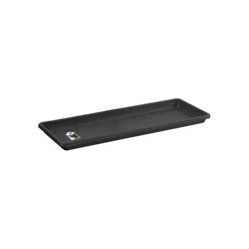 Elho Barcelona Vassoio per Piante Rettilineo 50 cm Antracite - immagine 1