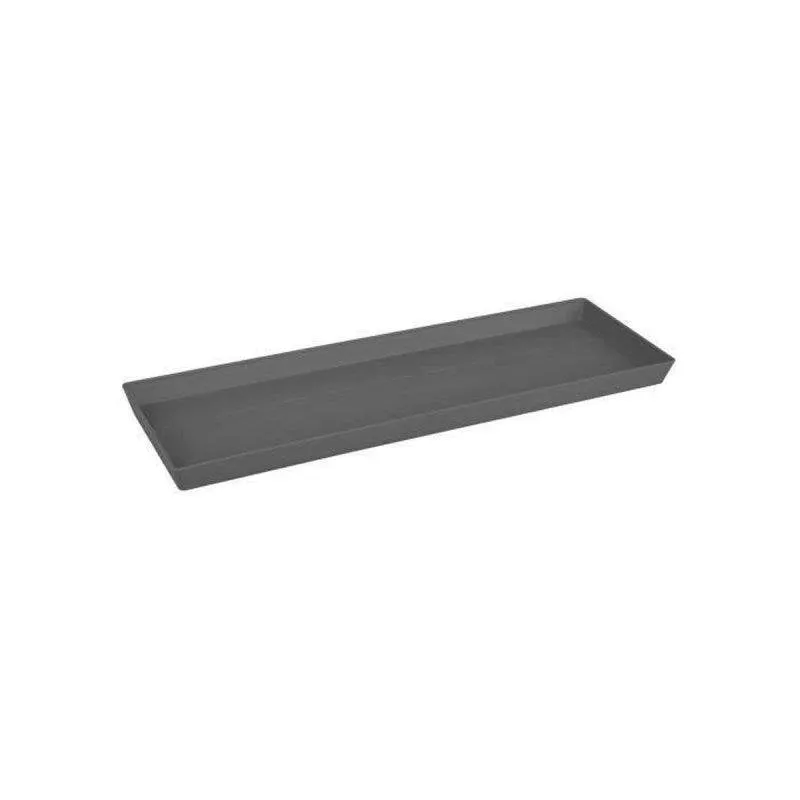 Vassoio per piante Elho Loft Urban rettangolare 50 cm grizio antracite - immagine 1