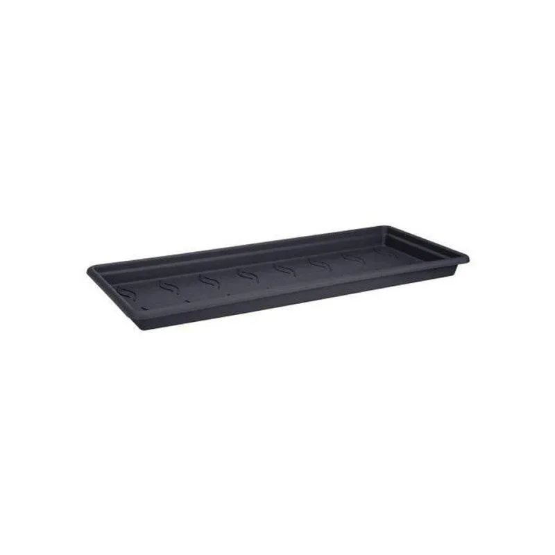 Sottovaso Elho Green Basics XXL Ø 54,9 cm Vivre Noir Plastica 100% Riciclata - immagine 1