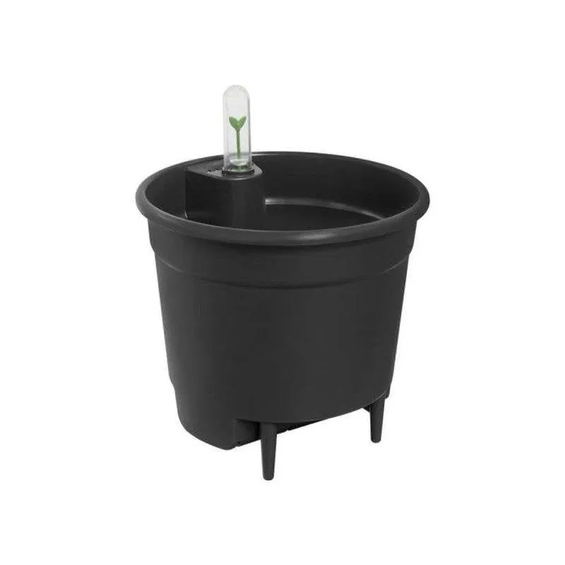 Inserto Elho Self-watering 28 cm Nero Opaco per Vaschi da Interno - Serbatoio 9L - immagine 1