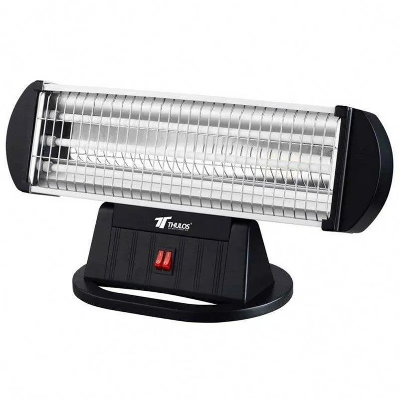 Stufa Elettrica al Quarzo Thulos TH-QH11 1.200W con Sicurezza Antiribaltamento - immagine 1