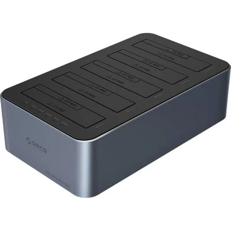 Docking station Orico 6656C3-C per 5 dischi SATA USB 3.2 Gen 2 clonazione offline - immagine 1