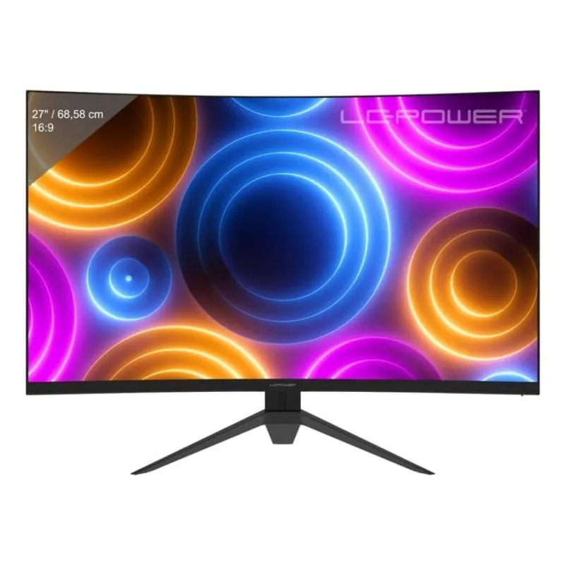 Monitor PC 2-POWER LC-M27QC 27" Quad HD 180Hz VA Curvo FreeSync Premium 1ms - immagine 1