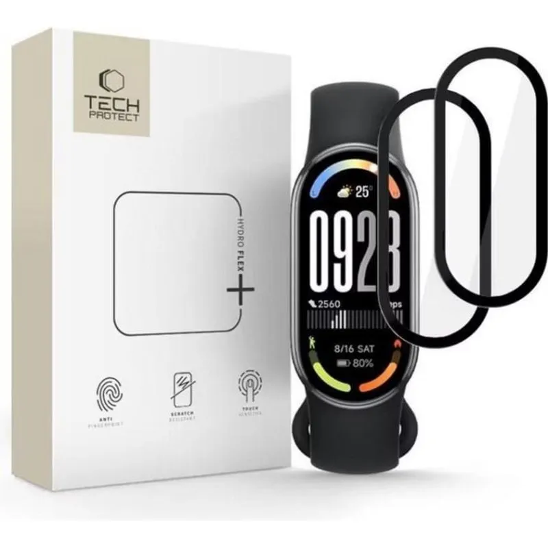 Protector Schermo Tech-Protect Glass Flex+ Hybridglas 7H Xiaomi Smart Band 10 - immagine 1
