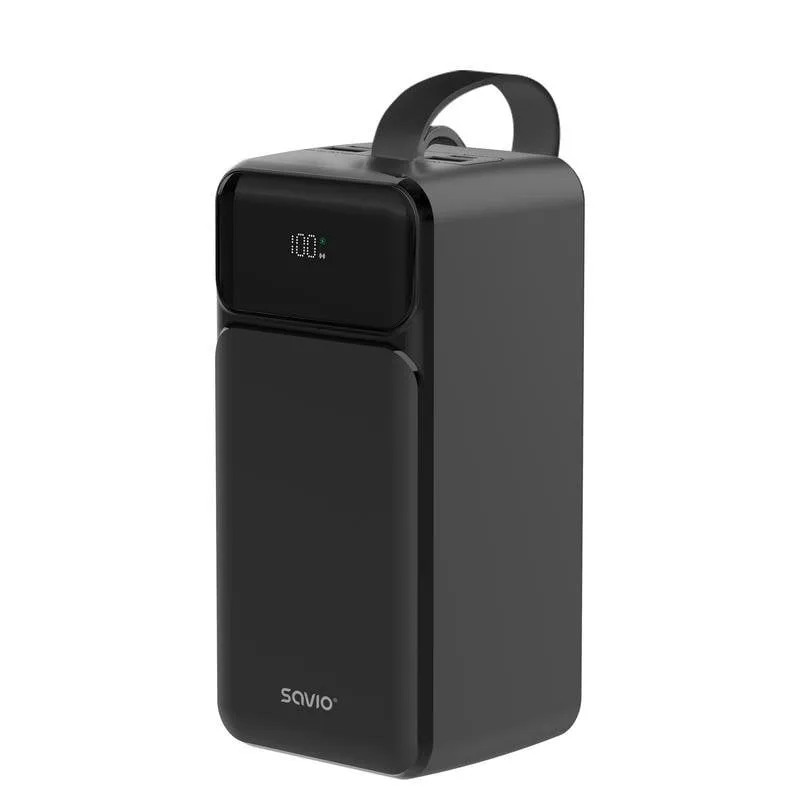 Batteria esterna Savio BA-14 50000 mAh Ricarica rapida USB-C - immagine 1
