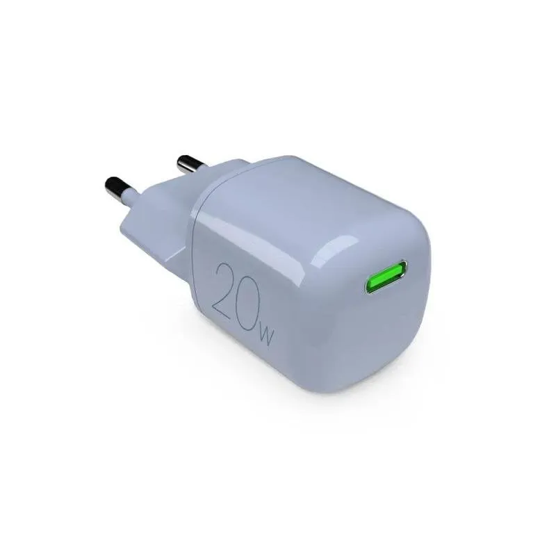 Chargeur sans fil PURO 20W USB-C Bleu GaN - immagine 1