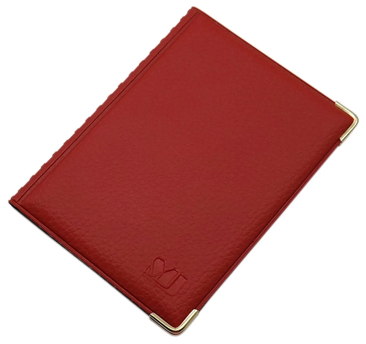 Porta carte d'identità e carte di credito con 10 scomparti MJ-Design-Germany Made in UE in diversi colori e designs (Design 3 / Rosso) - immagine 1