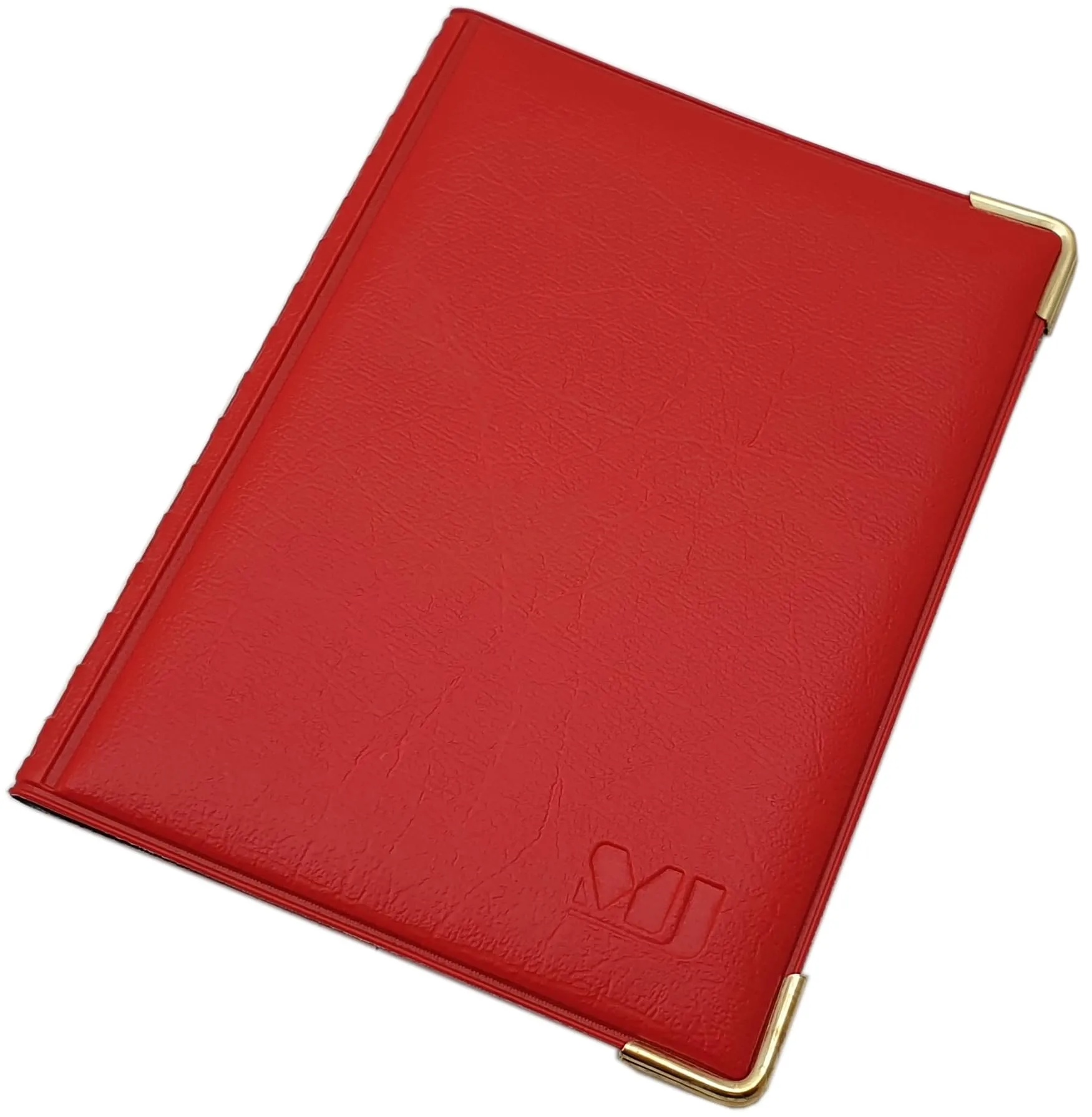 Porta carte d'identità e carte di credito con 10 scomparti MJ-Design-Germany Made in UE in diversi colori e designs (Design 2 / Rosso) - immagine 1