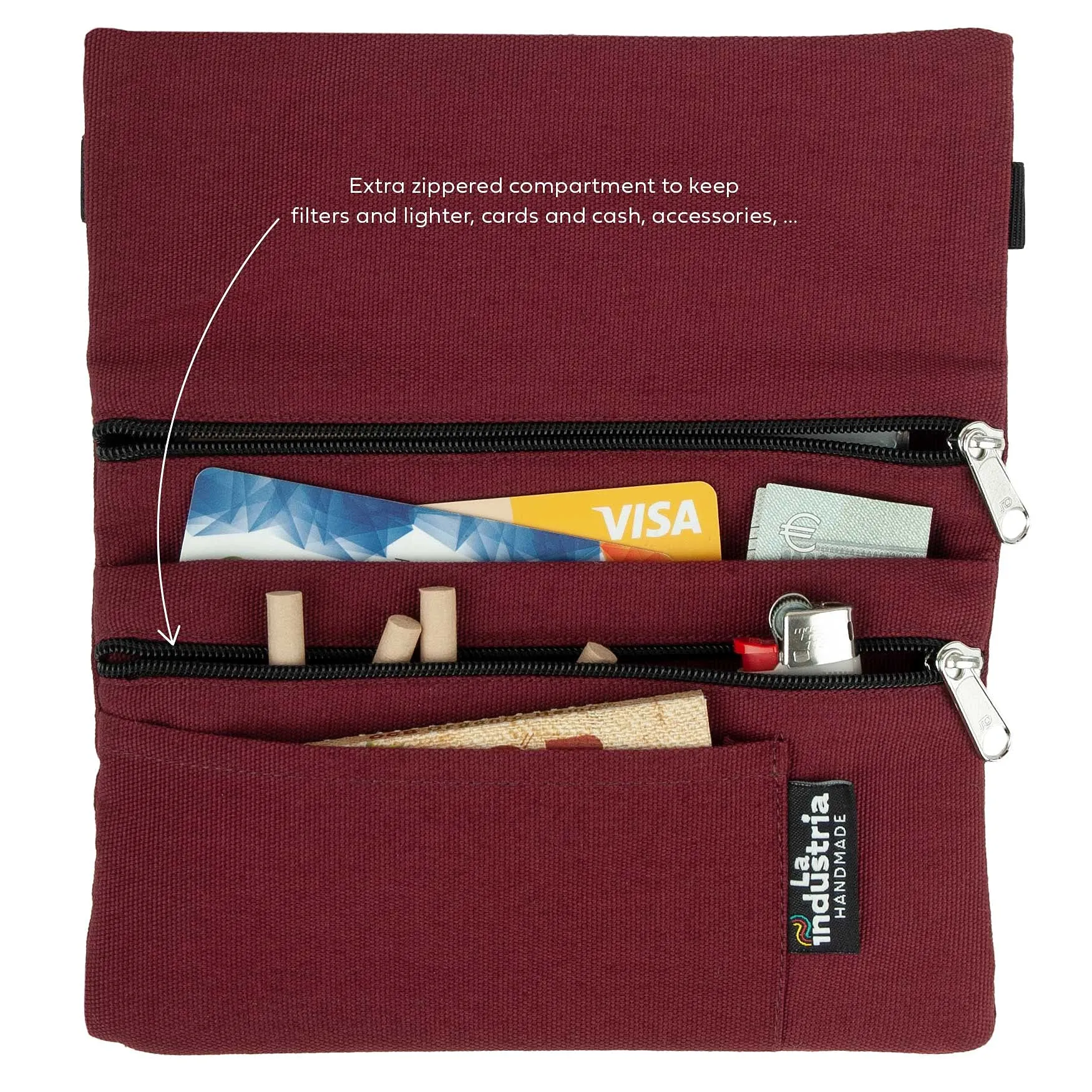 Portatabacco Portafoglio in Cotone Bio - immagine 3