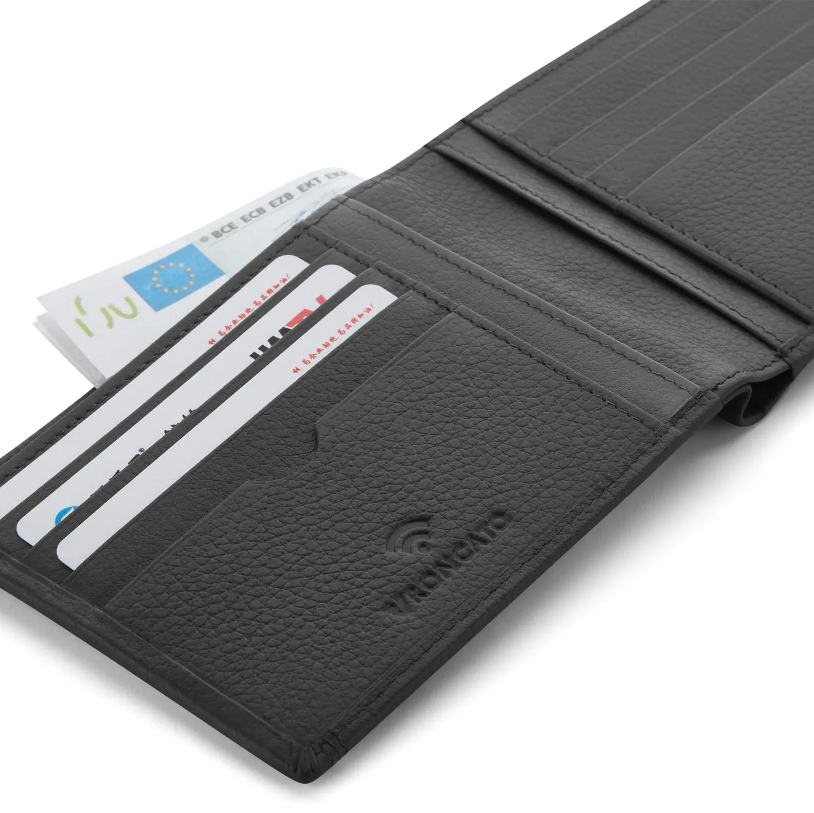 RONCATO ALASKA Portafoglio uomo 13x9.5x1.5 cm - Nero - immagine 3