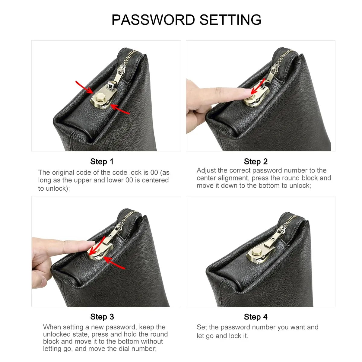 Contacts Uomo Pelle Porta Carta d'Identità Organizer Pochette per Uomo, Grande Capacità con Blocco Antifurto Viaggio Passaporto Portafoglio Telefono Porta-carte Borsa con Cinturino - immagine 4
