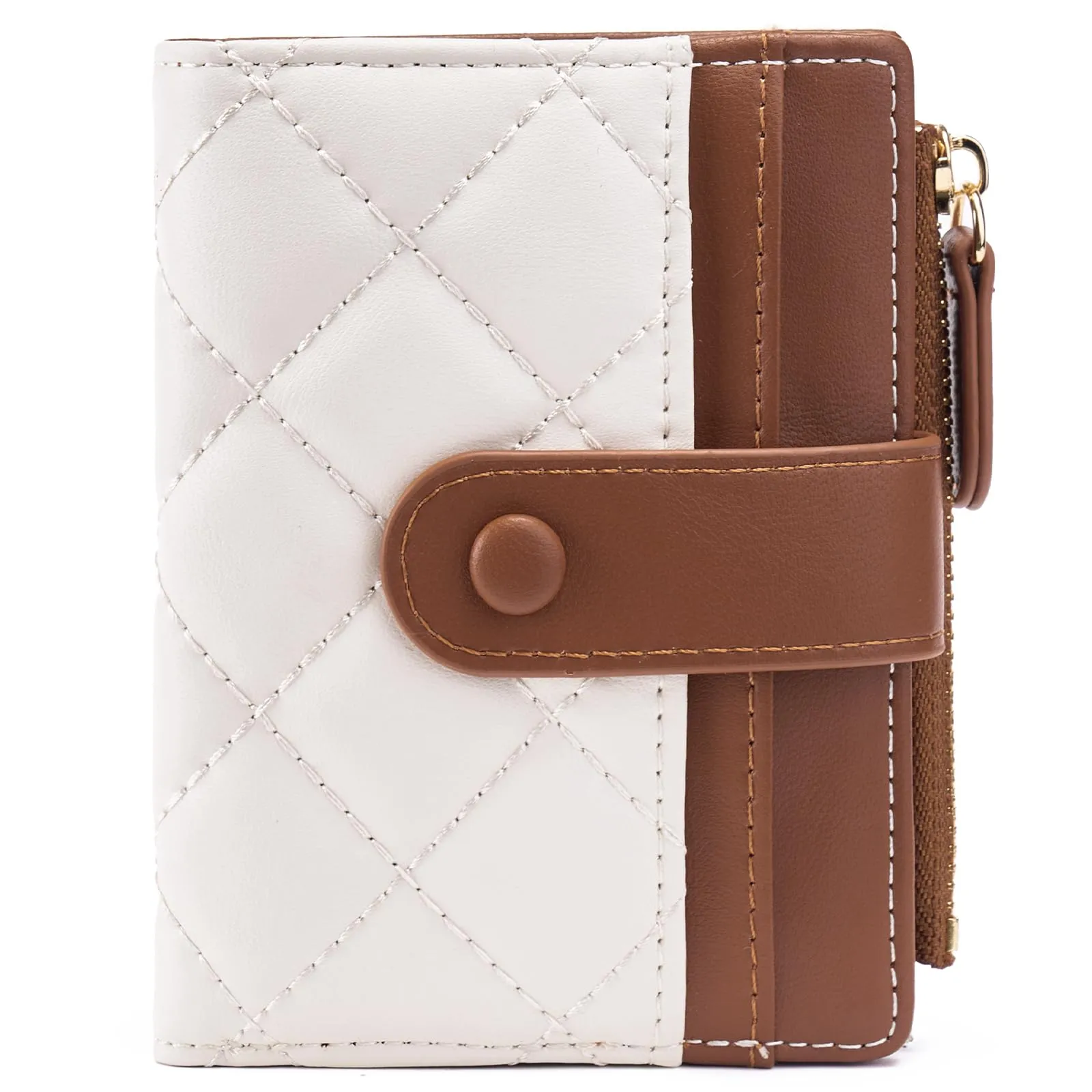 GAEKEAO Portafoglio Donna Slim, Portafogli Donna Piccolo con Protezione RFID, Portacarte Piccolo con ZIP, Porta Carte di Credito, con Tasca Portamonete e Contanti Borsellino Regalo Donne - immagine 6