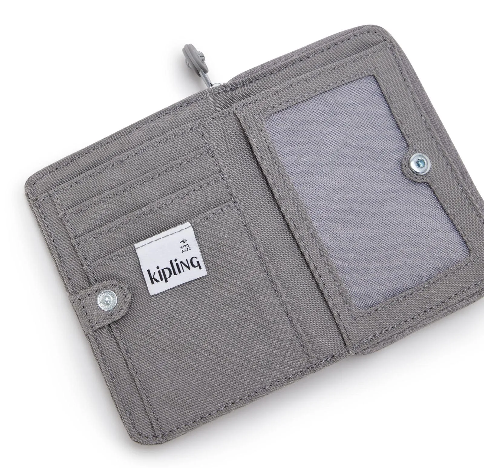 Kipling MONEY LOVE Portafoglio medio, Inviting Grey (Grigio) - immagine 5