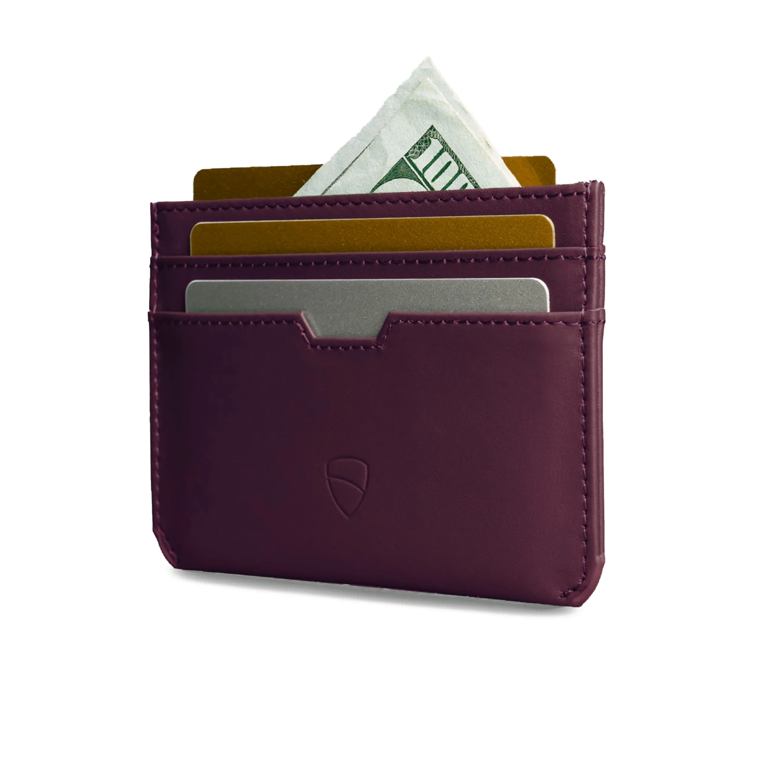Vaultskin MOORGATE Porta Carte Uomo in Pelle con RFID, Mora - immagine 2
