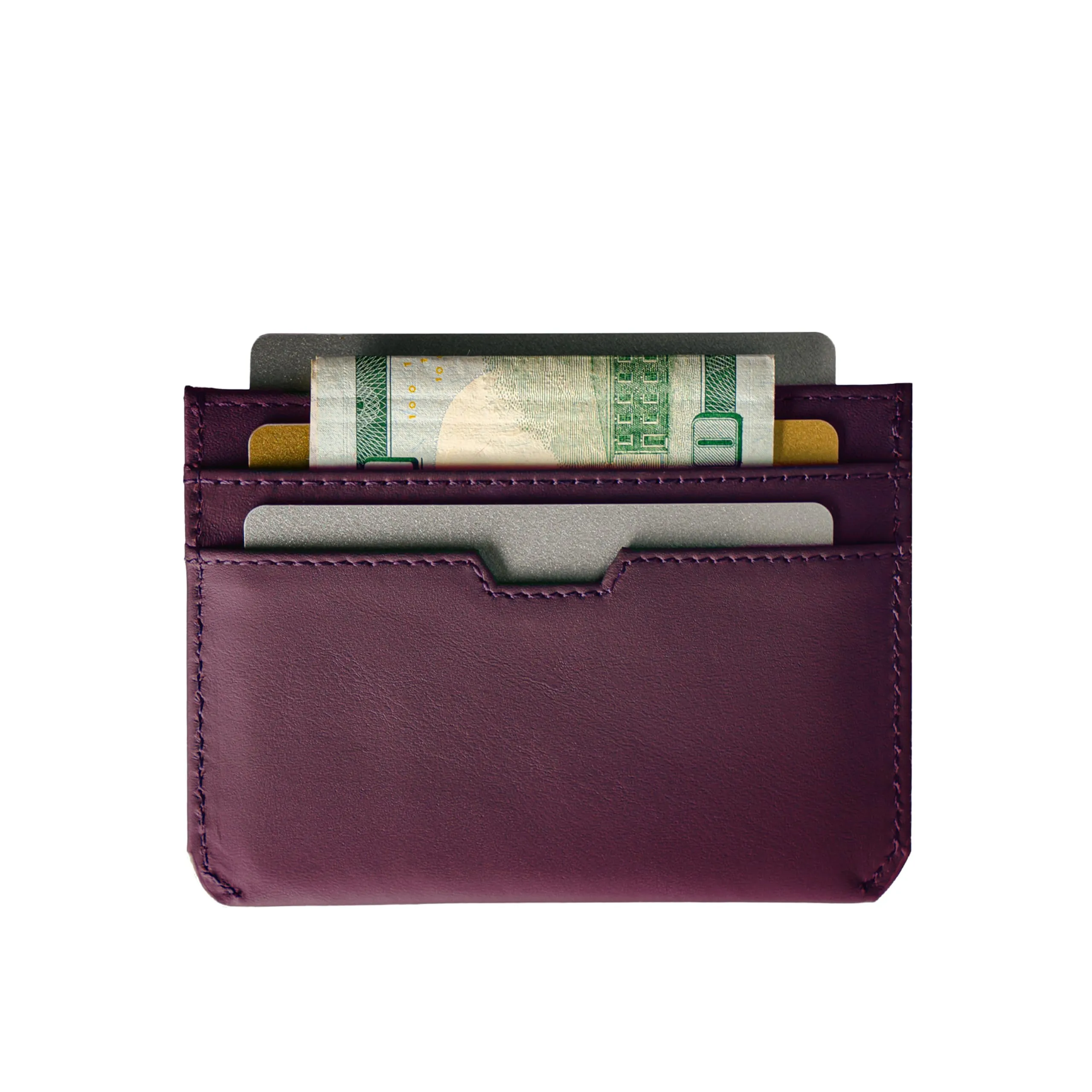 Vaultskin MOORGATE Porta Carte Uomo in Pelle con RFID, Mora - immagine 3