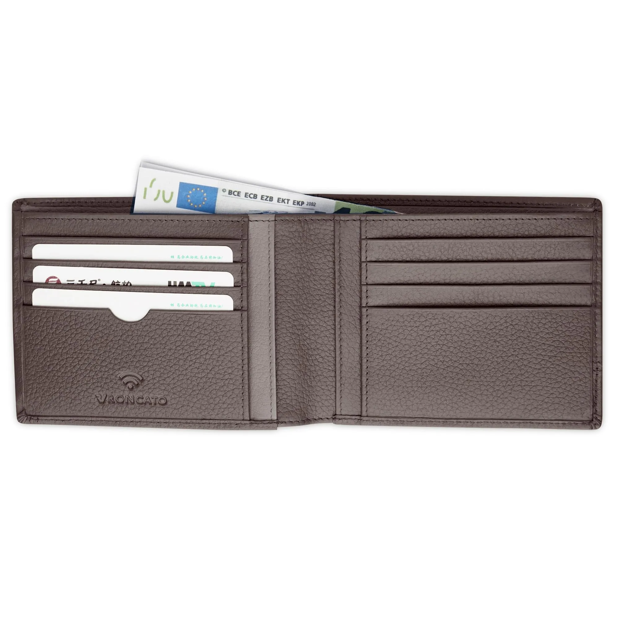 Roncato ALASKA Portafoglio uomo 13x9.5x1.5 cm - Mogano - immagine 2