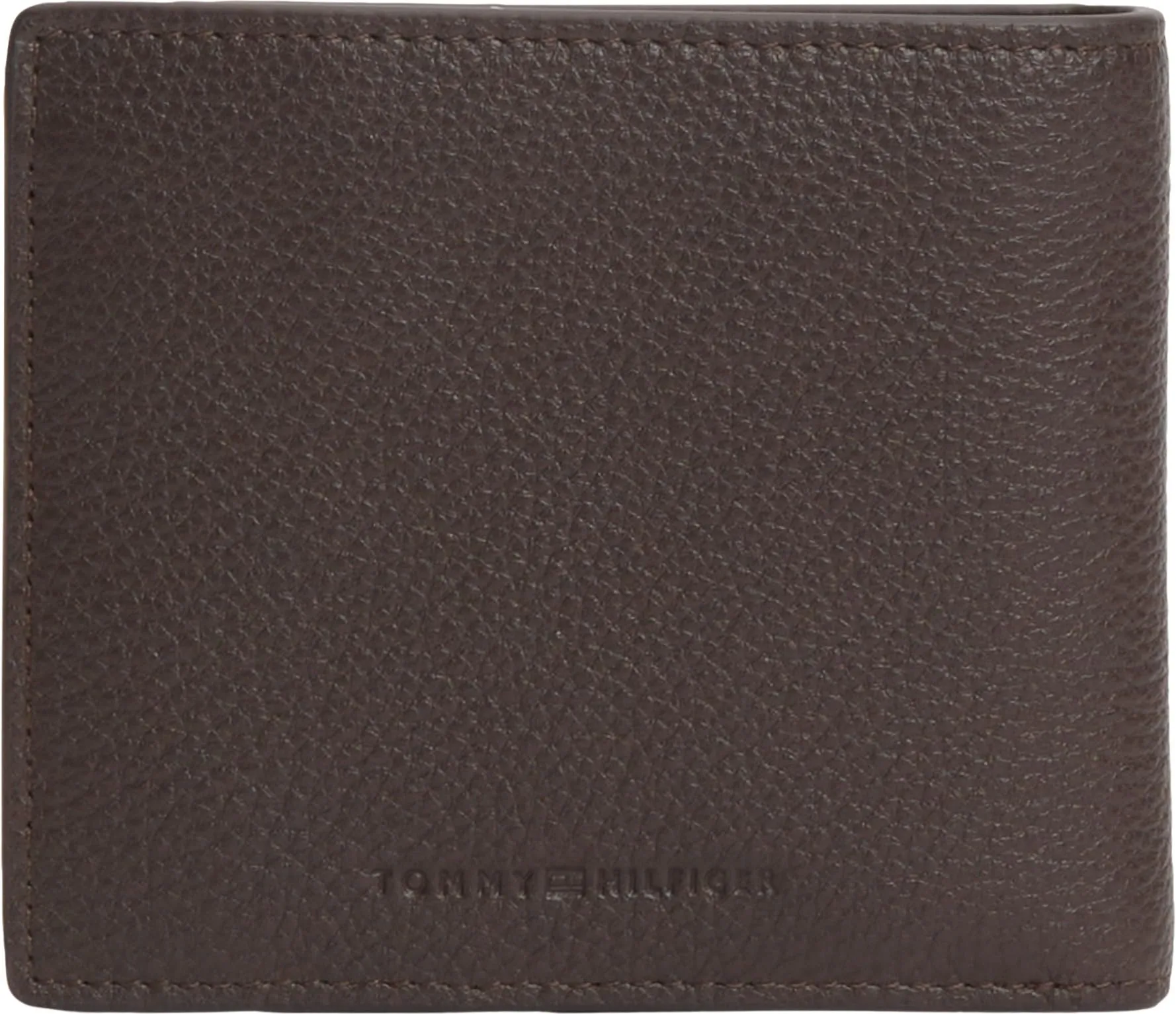 Tommy Hilfiger Uomo Borsello Central Flap And Coin in Pelle, Marrone (Coffee Bean), Taglia Unica - immagine 2