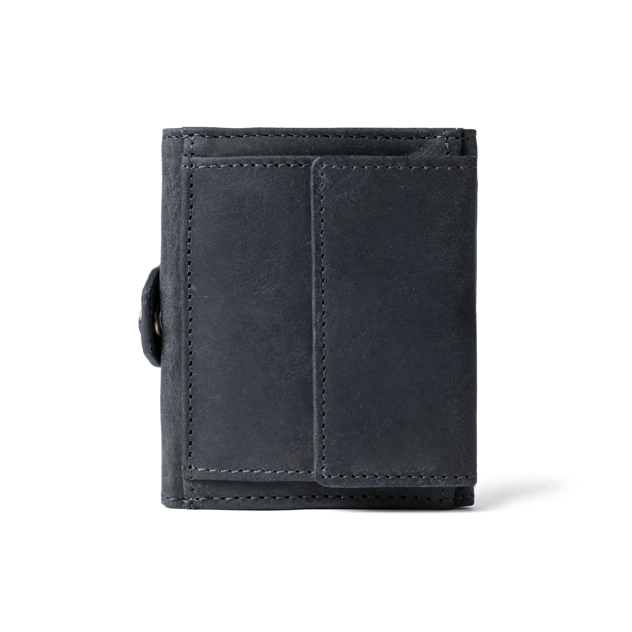Berliner Bags Portafoglio Hamburg Uomo Piccolo Slim in Pelle e Portamonete - immagine 3