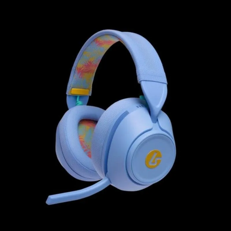 Cuffie PowerA CPHS0638 wireless Bluetooth gaming con microfono e 70 h batteria blu - immagine 1
