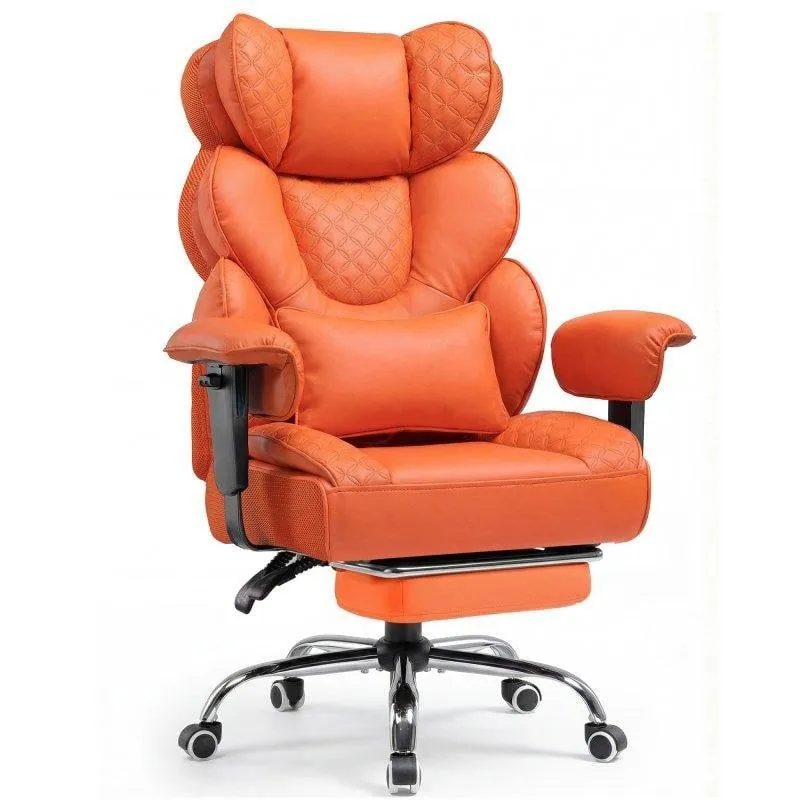 Sedia da ufficio gaming GTPLAYER ergonomica con poggiapiedi - immagine 1
