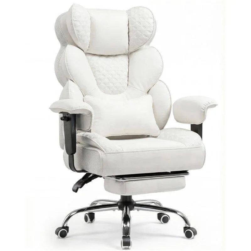 Sedia da ufficio gaming GTPLAYER XXL 180 kg Poggiapiedi - immagine 1