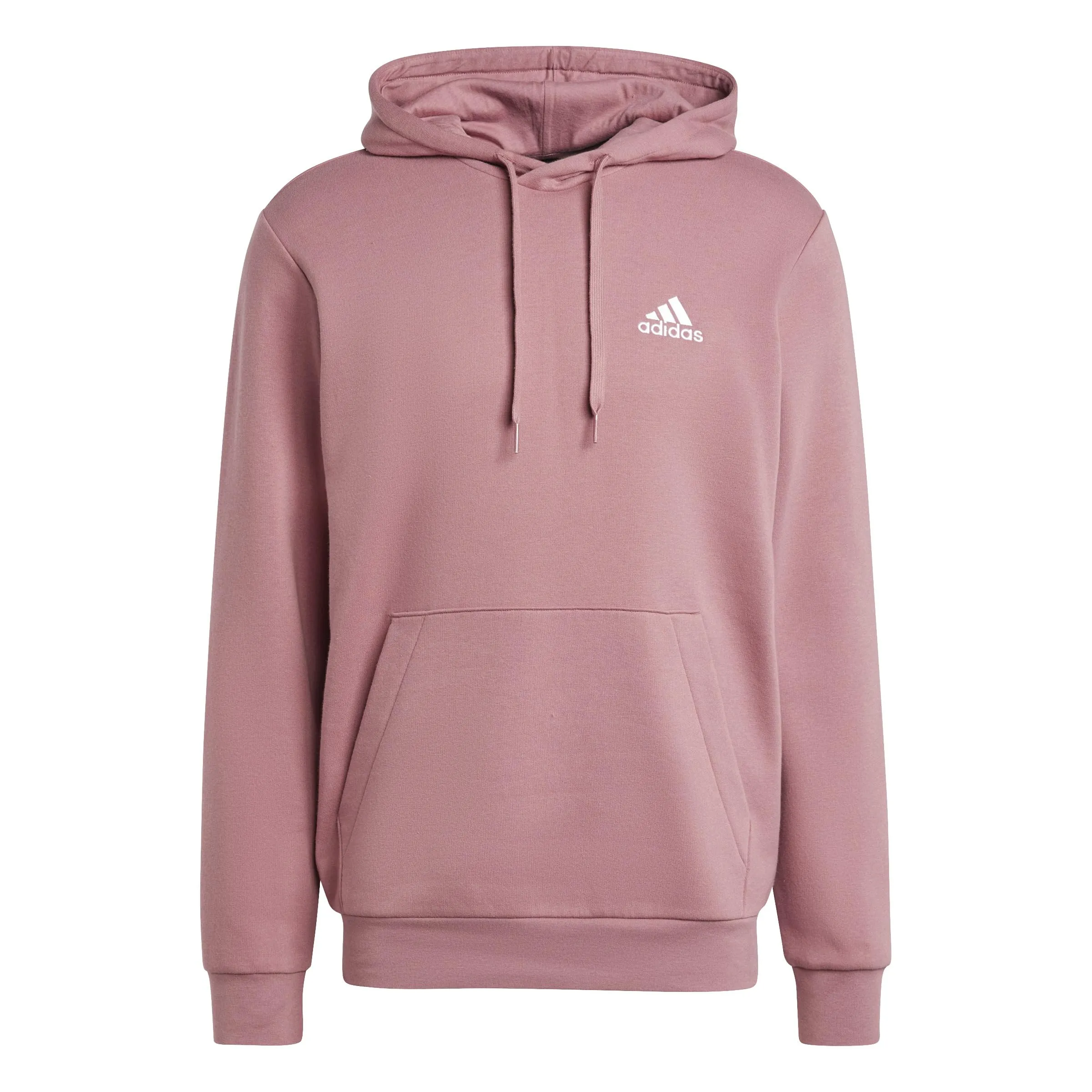 adidas Essentials Fleece Hoodie Felpa con cappuccio, Preloved Crimson F24, XL Uomo - immagine 4