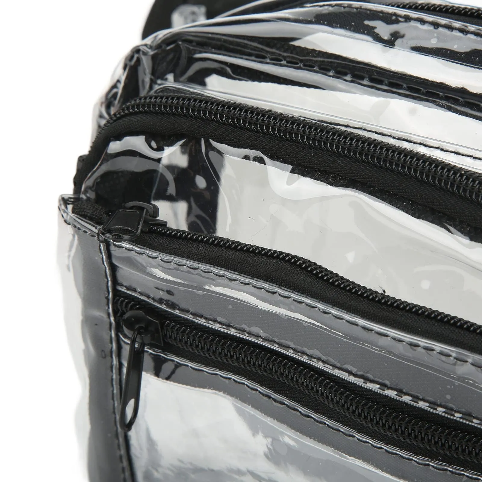 HERCHR Marsupio Trasparente Donna Uomo Piccolo Impermeabile Borsa Trasparente con Tracolla Regolabile per Viaggi, Spiaggia, Eventi - immagine 8