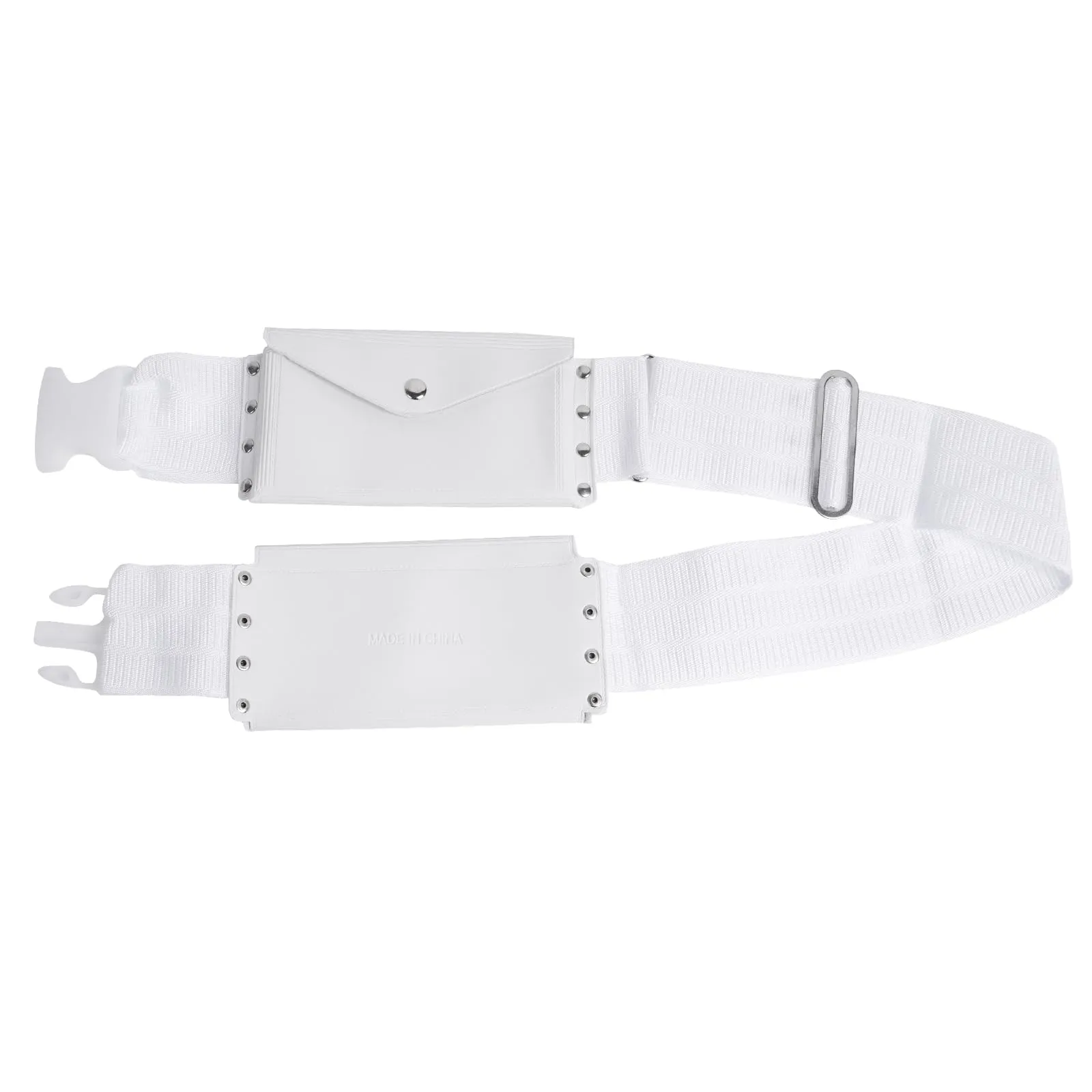Ihram Cintura da uomo Hajj Umrah – Cintura regolabile Ihram con tasche Hajj Belt Fashion Marsupio Umrah Essentials Free-Size, bianco, Taglia unica, Stile C - immagine 1