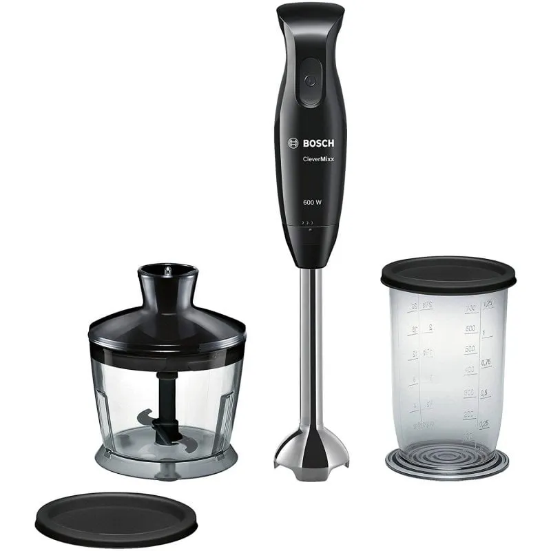 Frullatore a immersione Bosch CleverMixx MSM2620B 600 W Nero - immagine 1