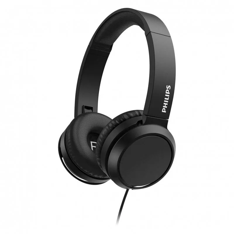 Auricolari Philips TAH4105BK/00 con filo 3,5 mm Microfono Nero - immagine 1