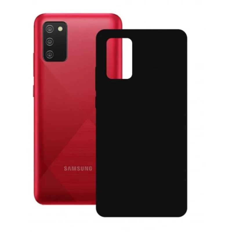 Contatta Custodia in seta nera per Galaxy A02S - immagine 1