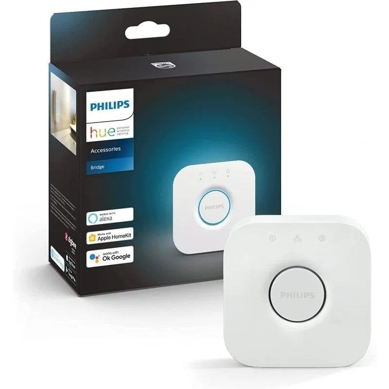 Centrale Domotica Philips Hue Bridge ZigBee/WiFi con Alexa Google Home Matter - immagine 1
