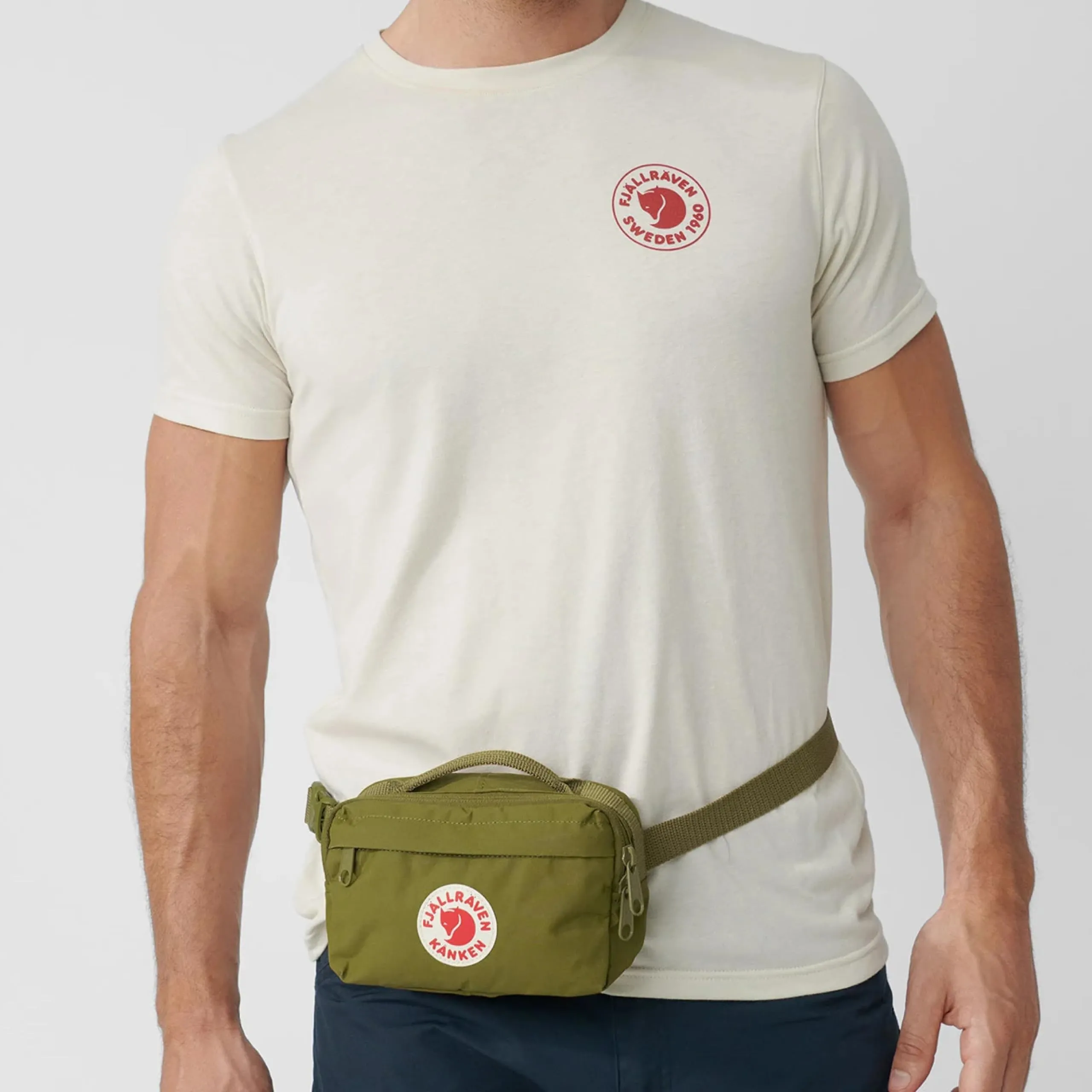 Fjällräven Kånken Hip Pack Marsupio 2 L, Unisex, Fossil - immagine 2