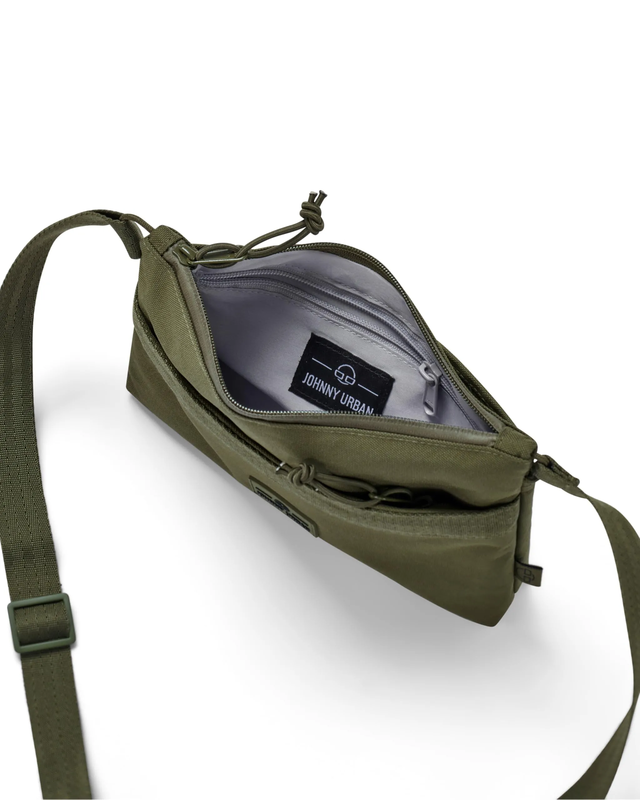 Johnny Urban Marsupio Petto Uomo e Donna Verde – Drew - immagine 5