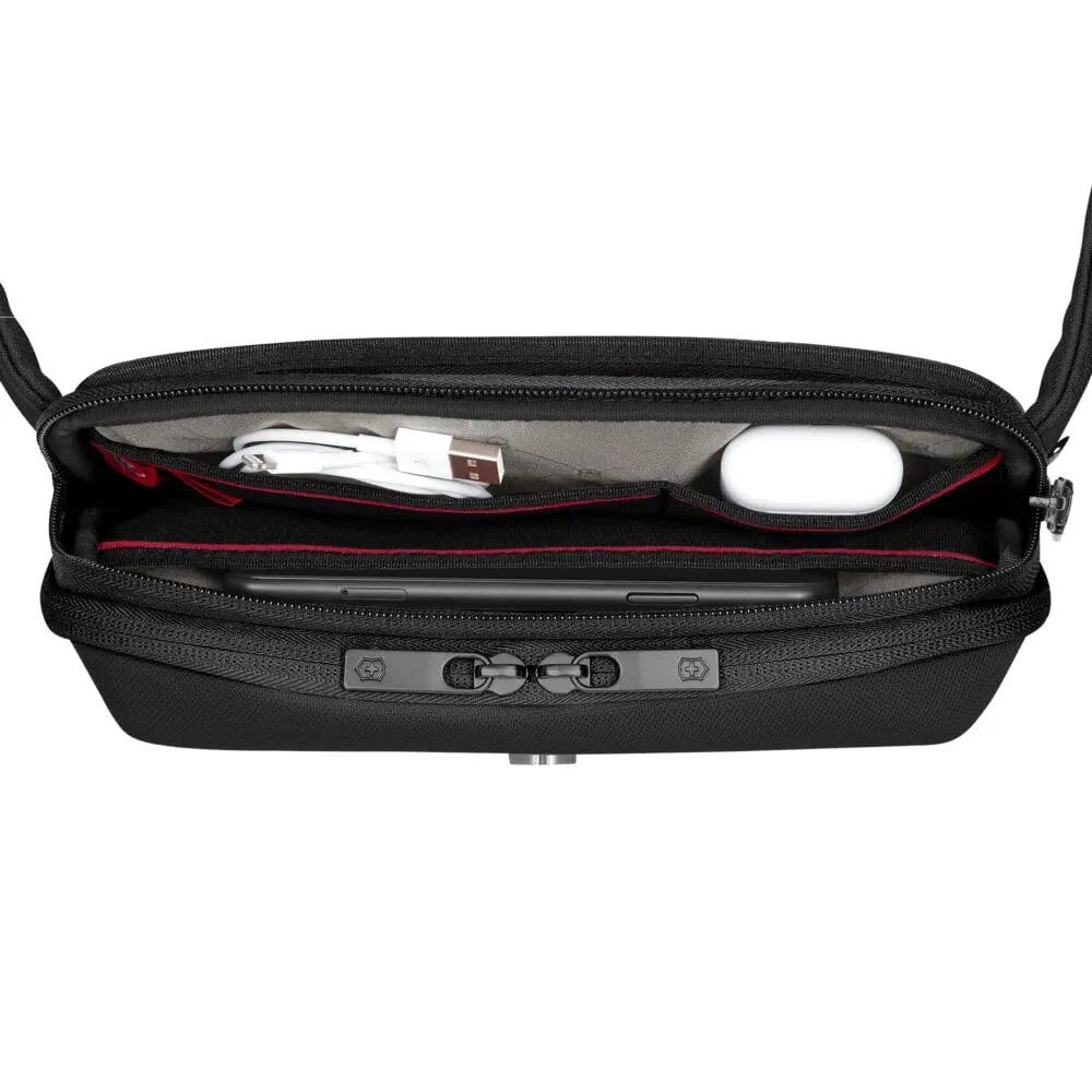 Victorinox Altmont Modern Belt Bag, Borsa da Cintura con Tasca per Cellulare, Marsupio, Accessorio da viaggio, Sicuro, Sottile, Uomo/Donna, Nero - immagine 4