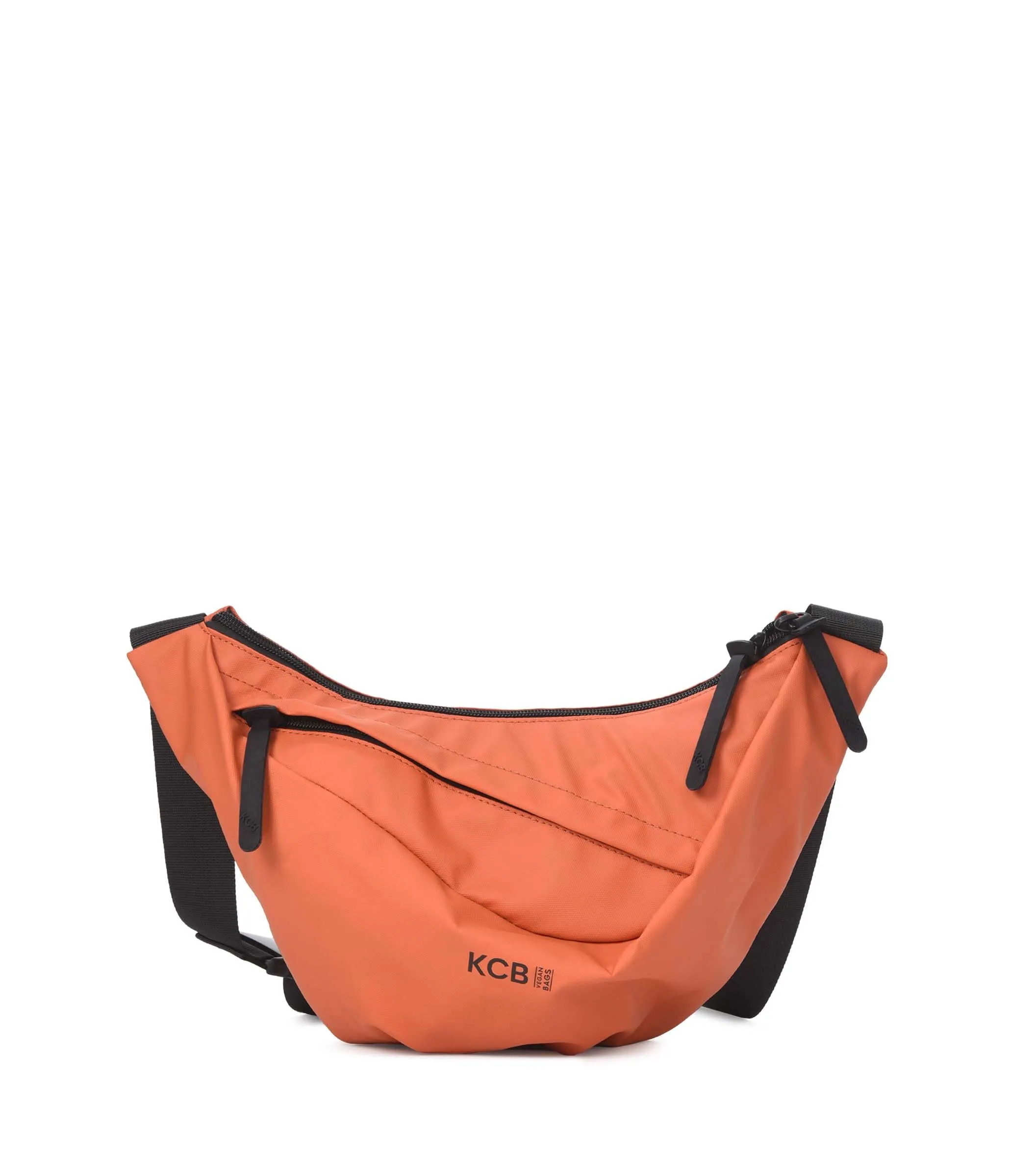 Marsupio grande KCB Skid, stile urbano e funzionale, scomparto doppio con cerniera e tasca posteriore sicura, design comodo e pratico, manico regolabile, 100% vegano, Caldera, Grande, Casual - immagine 1